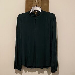 Amour Vert Dark Green Blouse